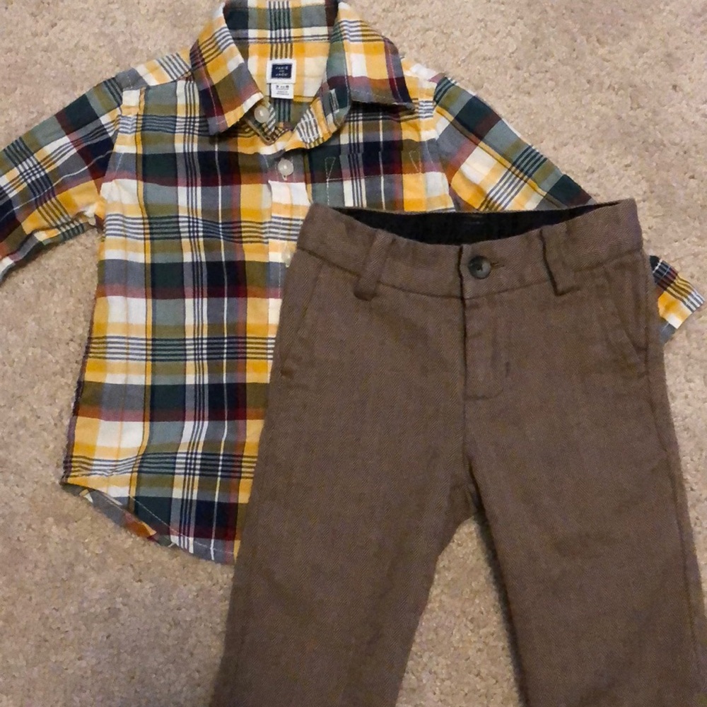 Janie and Jack baby outfit